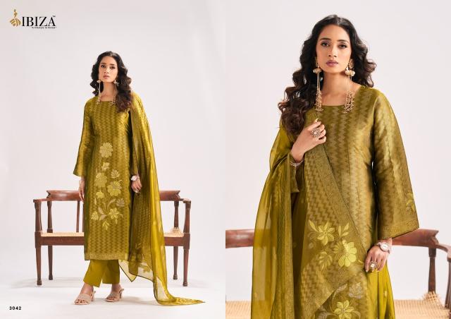 Ibiza mahra silk dress material wholesale